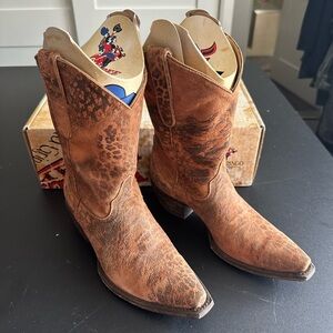 Old Gringo Leopardito Print Boots